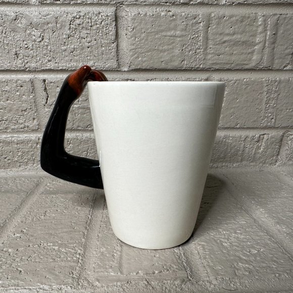 World Market Monkey Chimp Ape Coffee Tea Mug Cup Arm is Handle - Picture 3 of 5